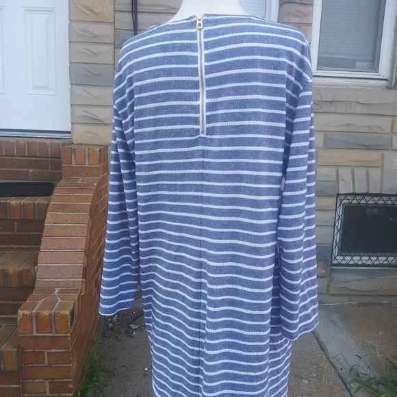 Sail to Sable | Nautical Striped Dress Womens XL - Picture 5 of 10